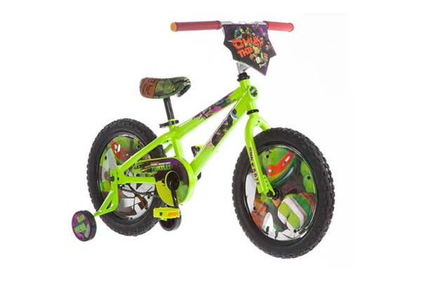 Nickelodeon 16" Teenage Mutant Ninja Turtles Boys Bike - Black