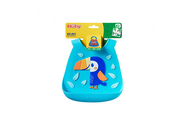 Nuby Silicone 3D Bib