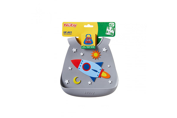 Nuby Silicone 3D Bib