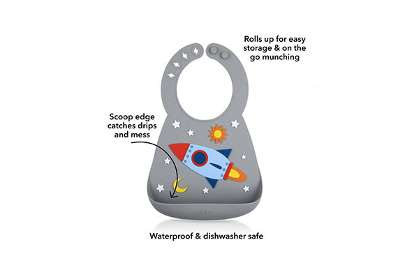 Nuby Silicone 3D Bib