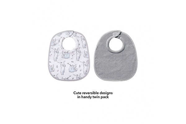 Nuby Snug & Dry Super Soft Organic Cotton Bib