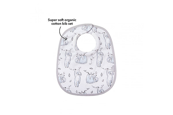 Nuby Snug & Dry Super Soft Organic Cotton Bib