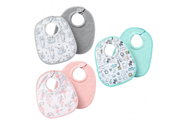 Nuby Snug & Dry Super Soft Organic Cotton Bib