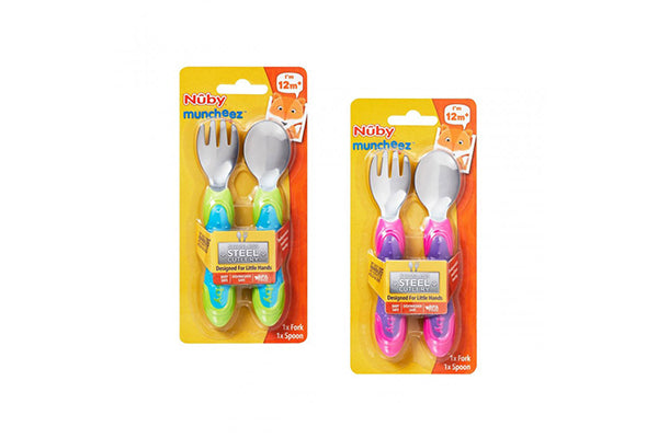 Nuby Stainless Steel Cutlery