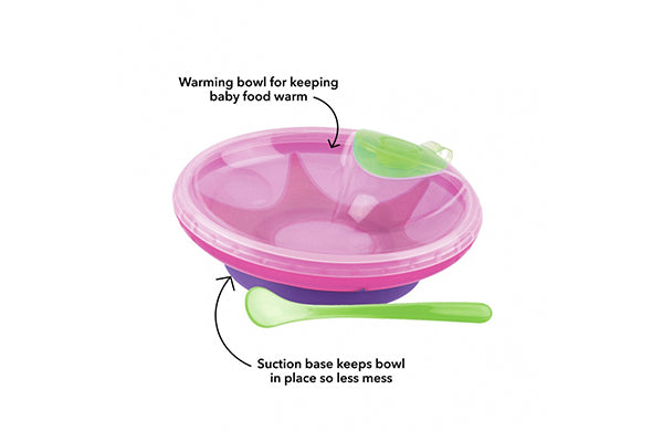 Nuby Suction Warming Plate, 6M+