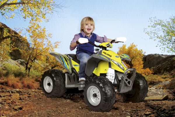 Peg Perego Polaris Outlaw Citrus, 12 Volt