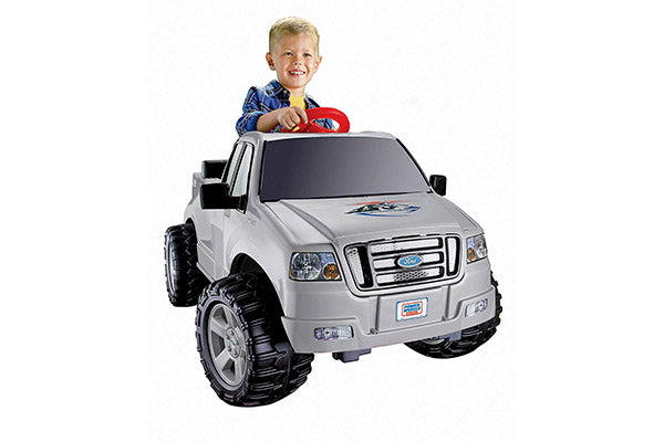 Power Wheels Lil' Ford F-150 6-Volt Battery-Powered Ride-On Silver