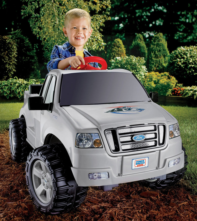 Power Wheels Lil' Ford F-150 6-Volt Battery-Powered Ride-On Silver