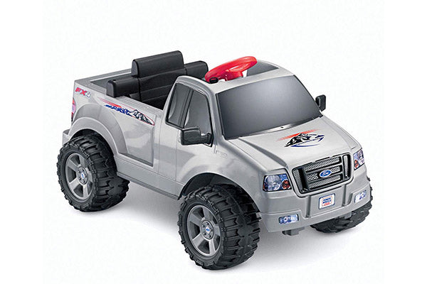 Power Wheels Lil' Ford F-150 6-Volt Battery-Powered Ride-On Silver