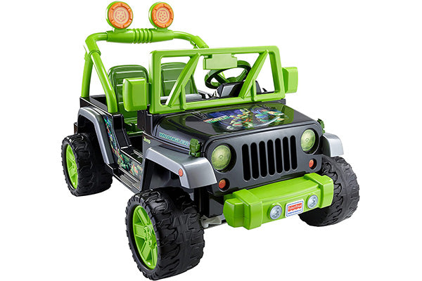 Power Wheels Teenage Mutant Ninja Turtle Jeep Wrangler