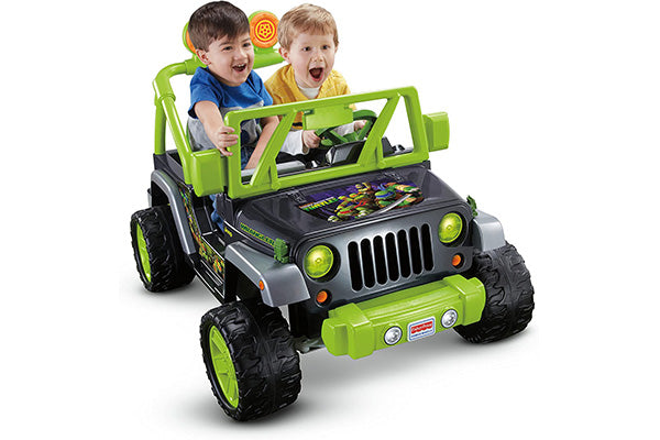 Power Wheels Teenage Mutant Ninja Turtle Jeep Wrangler