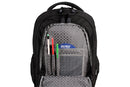 J World Setbeamer Rolling Backpack with Lunch Bag RBS-818, Black