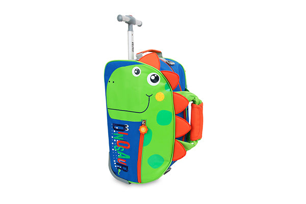 J World Kids Travel Duffle Bag with Wheels RFS-001K, Trex