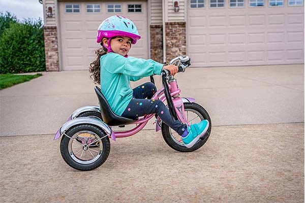 12" Schwinn Roadster Trike Pink W/Adjustable Seat Positions