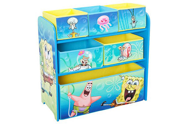 SpongeBob SquarePants Multi-Bin Toy Organizer