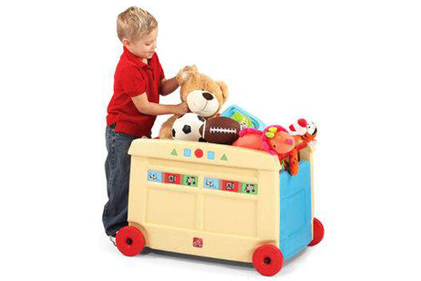 Step2 Lift & Roll Kids Toy Box and Organizer Storage Set