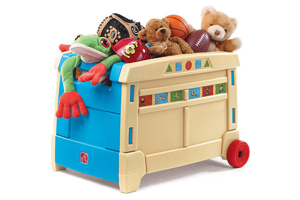 Step2 Lift & Roll Kids Toy Box and Organizer Storage Set