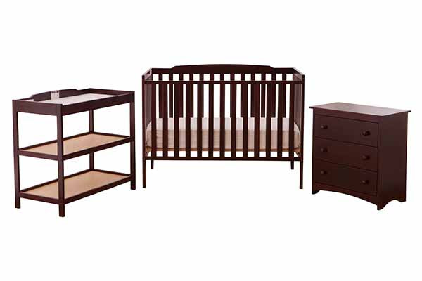 Storkcraft Turin Nursery in A Box, Cherry