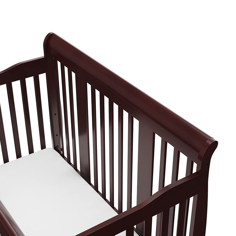 Storkcraft Tuscany 4 in 1 Convertible Crib Espresso