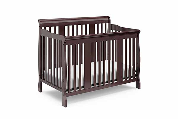 Storkcraft Tuscany 4 in 1 Convertible Crib Espresso