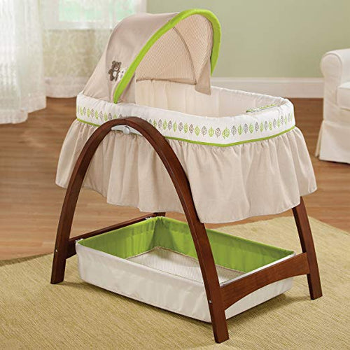 summer infant classic wood bassinet Summer Infant Bentwood Bassinet with Motion