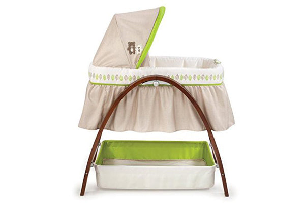 Summer Infant Bentwood Bassinet with Motion