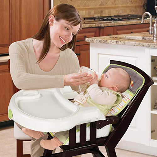 summer infant classic comfort wood high chair fox and friends Summer Infant Classic Comfort Wood High Chair, Fox & Friends