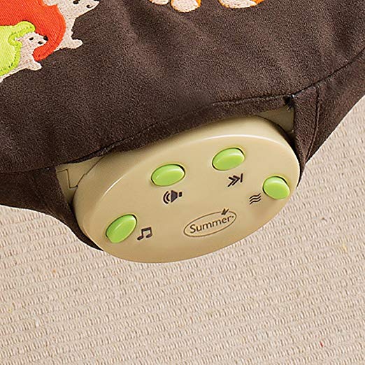 Summer Infant Sweet Comfort Musical Bouncer, Fox and Friends