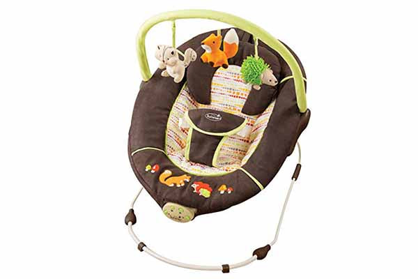 Summer Infant Sweet Comfort Musical Bouncer, Fox and Friends