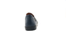 Venettini 55-Carter Navy Grain Slip-On Sneakers