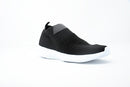 Venettini 51-Venus Black Knit/White Sneakers