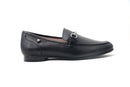 Venettini Boys 55-Sage Black Shinny Leather Shoe