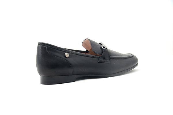 Venettini Boys 55-Sage Black Shinny Leather Shoe