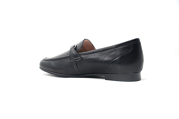 Venettini Boys 55-Sage Black Shinny Leather Shoe