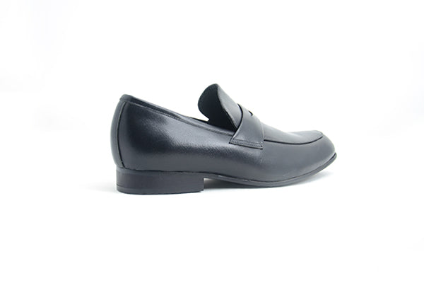 Venettini Boys 55-Ace Black Designer Loafer