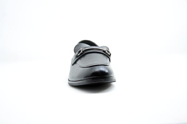 Venettini Boys 55-Ace49 Black Shiny Leather Shoe