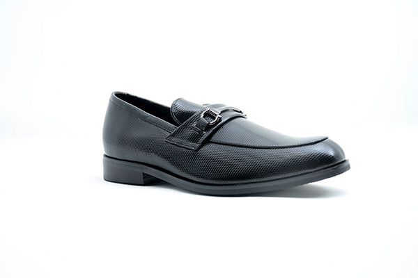 Venettini Boys 55-Ace49 Black Shiny Leather Shoe