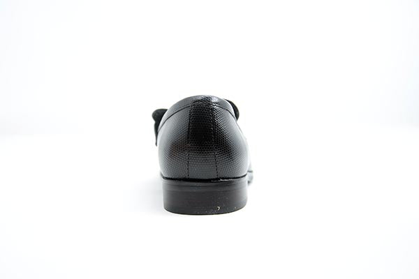 Venettini Boys 55-Ace49 Black Shiny Leather Shoe