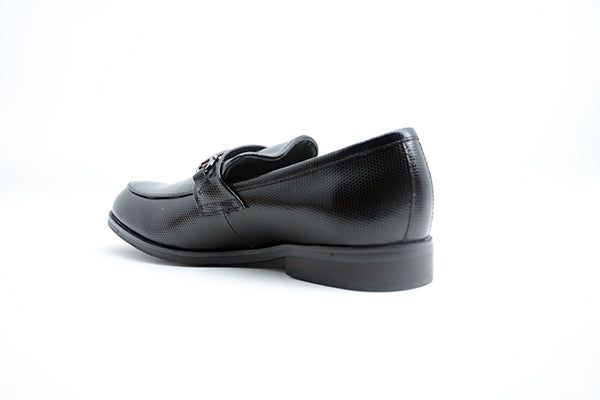 Venettini Boys 55-Ace49 Black Shiny Leather Shoe