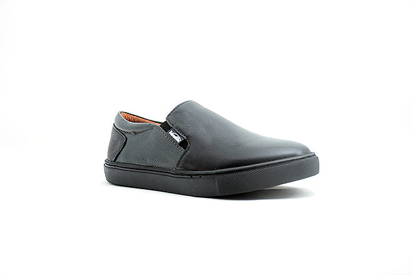 Venettini Boys 55-Glen Black/Grey Zillow Sneakers