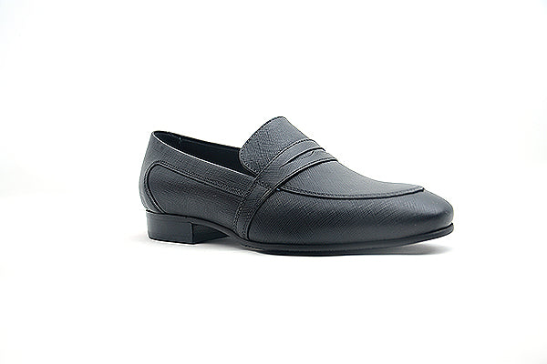 Venettini Boys 55-Ace Black Gambino Loafers