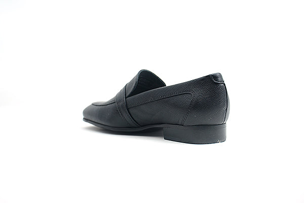 Venettini Boys 55-Ace Black Gambino Loafers