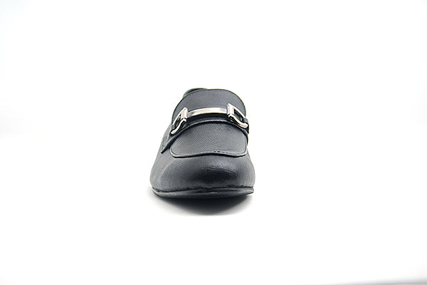 Venettini Boys 55-Ace14 Black Gambino Leather Shoe