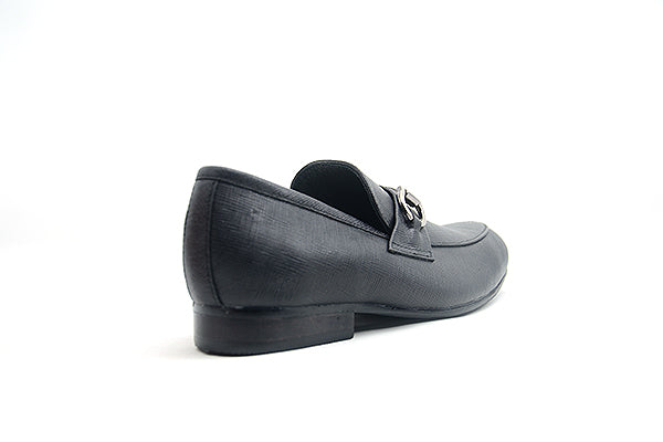 Venettini Boys 55-Ace14 Black Gambino Leather Shoe