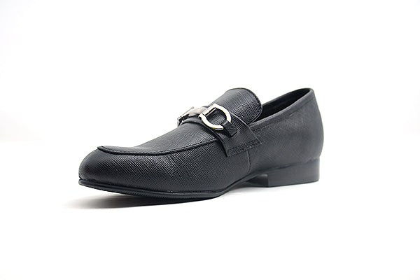 Venettini Boys 55-Ace14 Black Gambino Leather Shoe