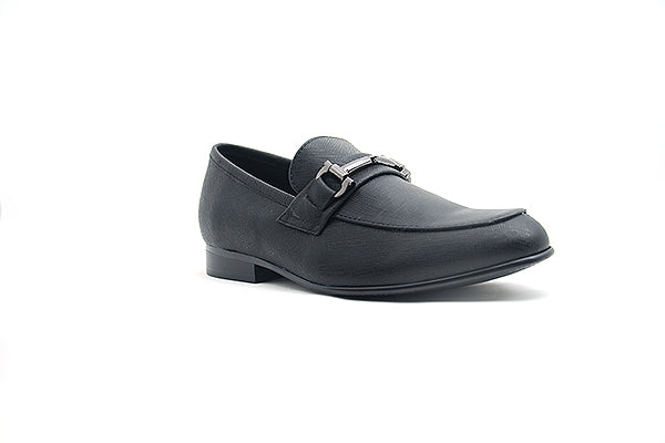 Venettini Boys 55-Ace Black Designer Loafer