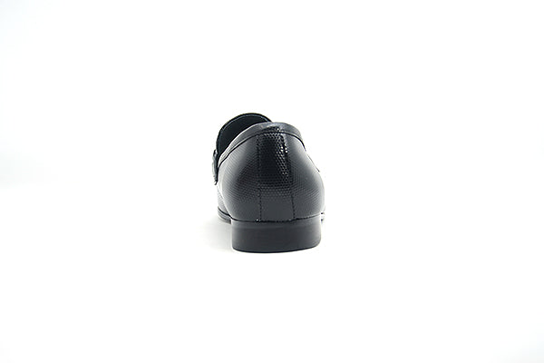 Venettini Boys 55-Ace58B Black Positano Leather Shoe