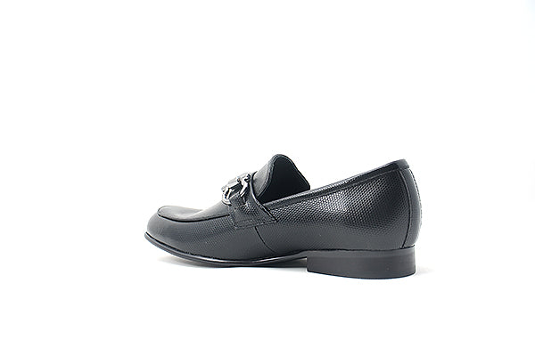 Venettini Boys 55-Ace58B Black Positano Leather Shoe