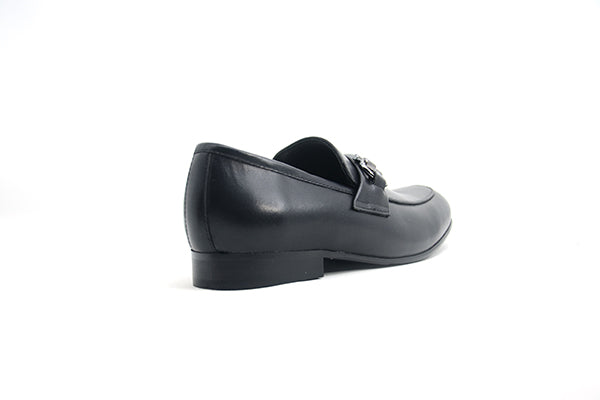 Venettini Boys 55-Ace Black Designer Loafer