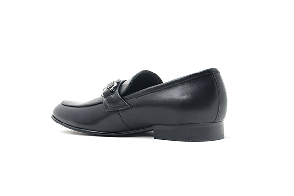 Venettini Boys 55-Ace Black Designer Loafer